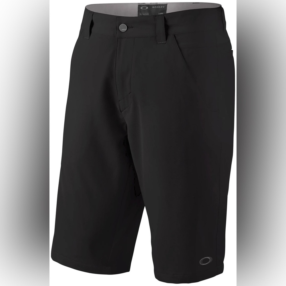 NEW! Mens Oakley Take 2.5 Golf Short Classic Jet Black Size 33 [441931-01K] - Picture 12 of 12